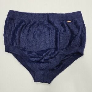 Savage Fenty Fluff It Up Cheeky Booty Shorts Lingerie Plus‎ Size 2X Navy Blue